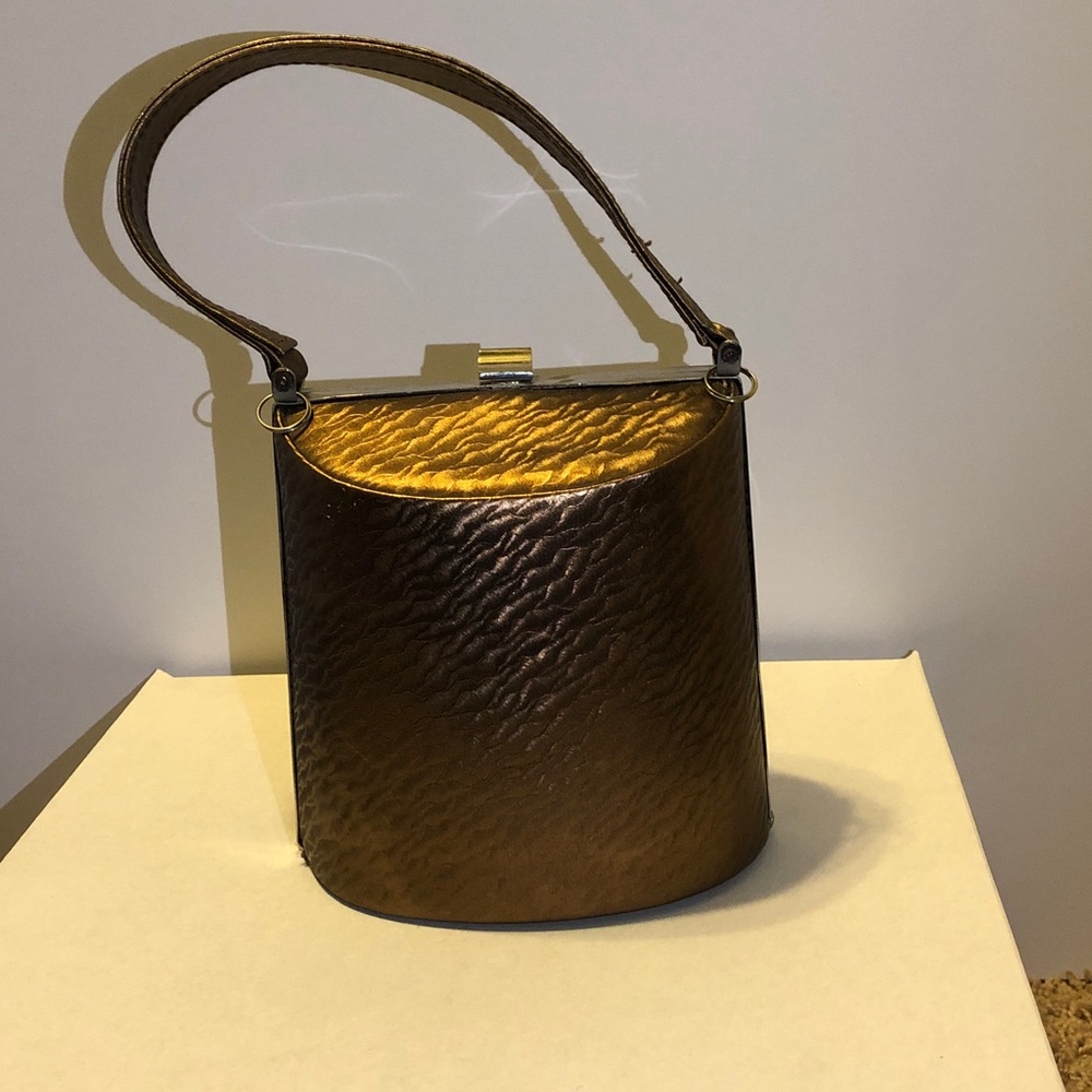 Chic Metallic Bronze Purse